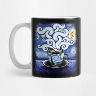 Cappuccino lover starry night Van Gogh Mug